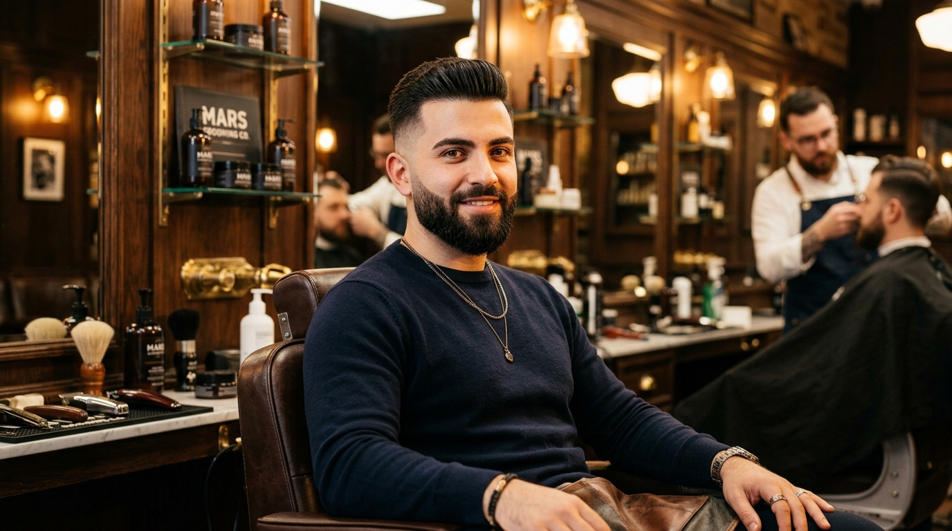 Taglio e stile da uomo